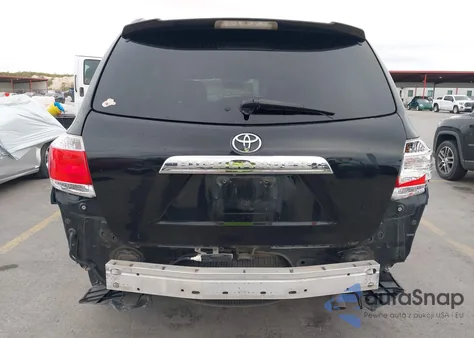 2012 Toyota Highlander Limited V6 z USA, uszkodzony, nr VIN 5TDYK3EH2CS069660